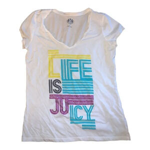 Juicy Couture "Life Is Juicy" Baby tee